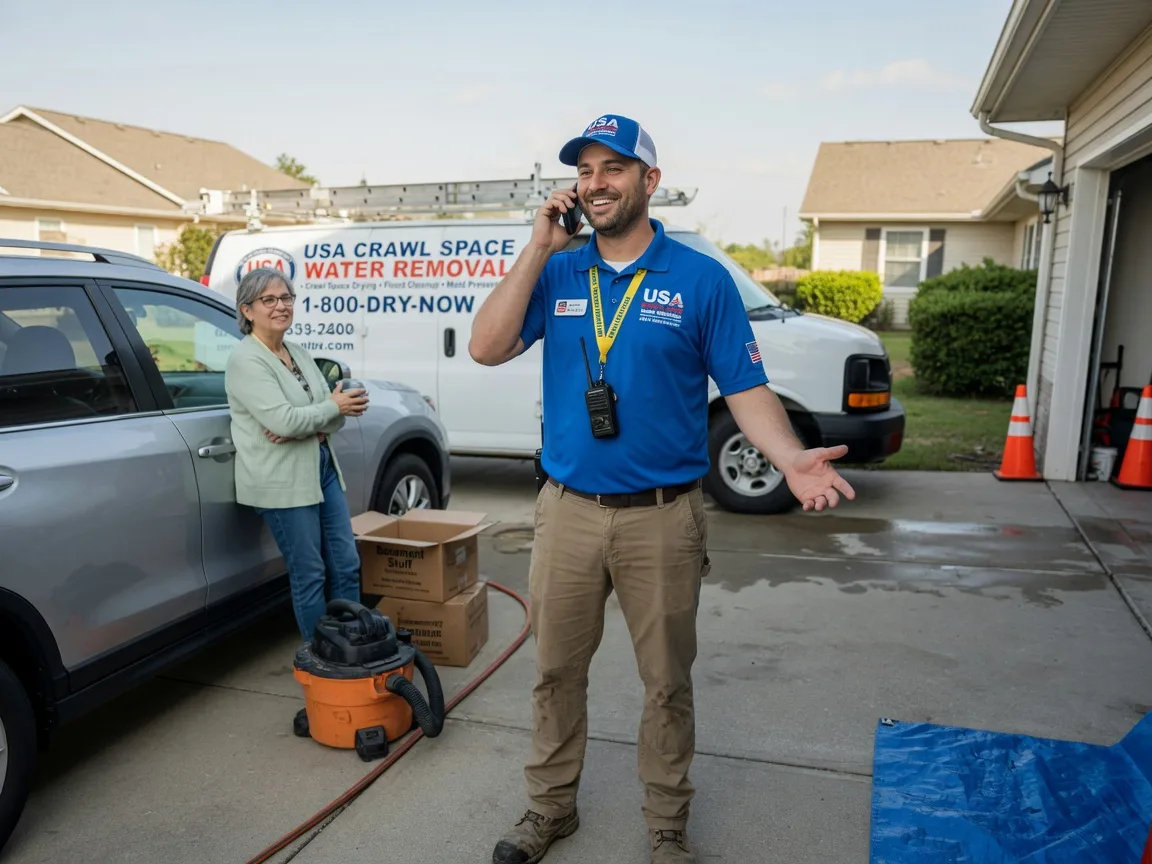 Crawl Space Water Removal Sarepta, LA FAQs